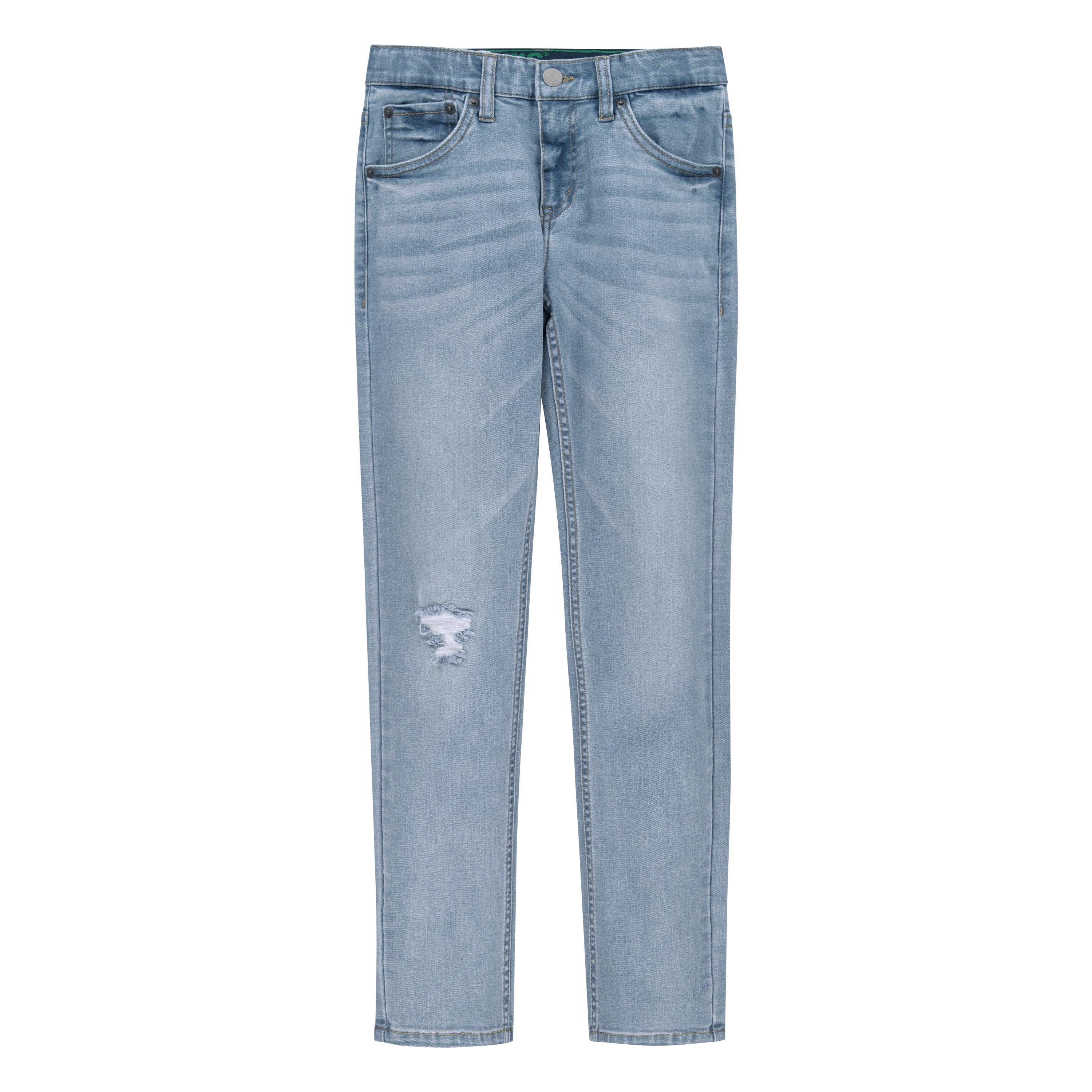 Levi's Big Boys' 511 Eco-Soft Performance Slim Fit Lt Wash Denim Straight Jeans - Lt Blue - LT BLUE